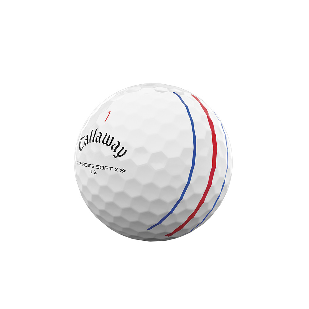 Callaway Chrome SOFT ホワイト 5ダース Callaway Chrome Soft X LS Triple Track White Golf Balls - Prior
